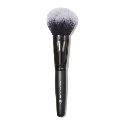 e.l.f. Flawless Face Brush front view showing sleek handle and shape for easy blending