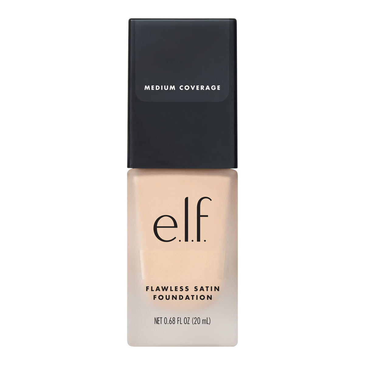 e.l.f. foundation blended on hand to demonstrate coverage and natural-looking hydration