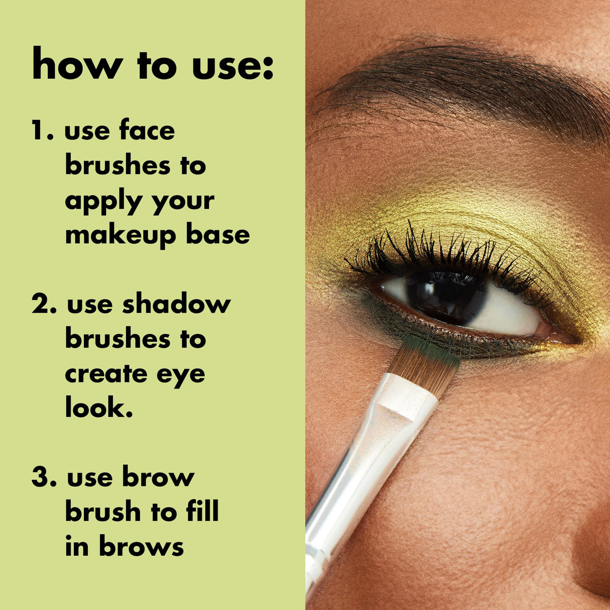 e.l.f. foundation brush close-up for smooth even base application