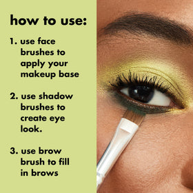 e.l.f. foundation brush close-up for smooth even base application