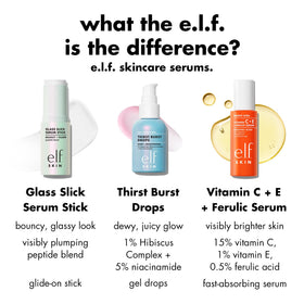 e.l.f. lifestyle bag shot showing travel-friendly beauty touch-up benefit