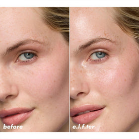 e.l.f. texture close-up revealing watery-balm finish for hydrated skin