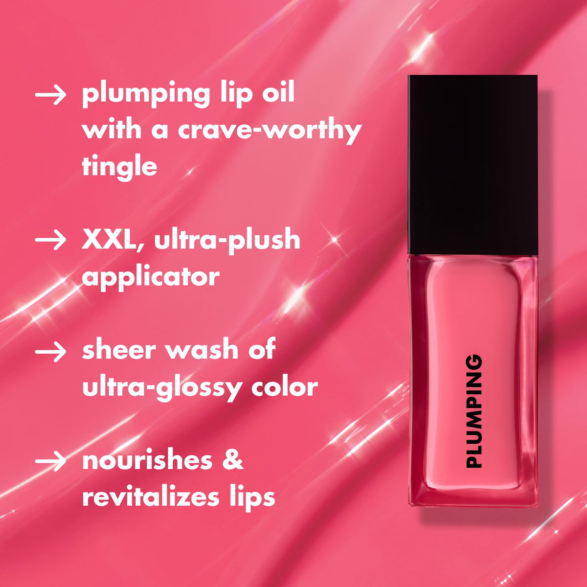 e.l.f. applicator close-up plush wand delivering smooth, even product application