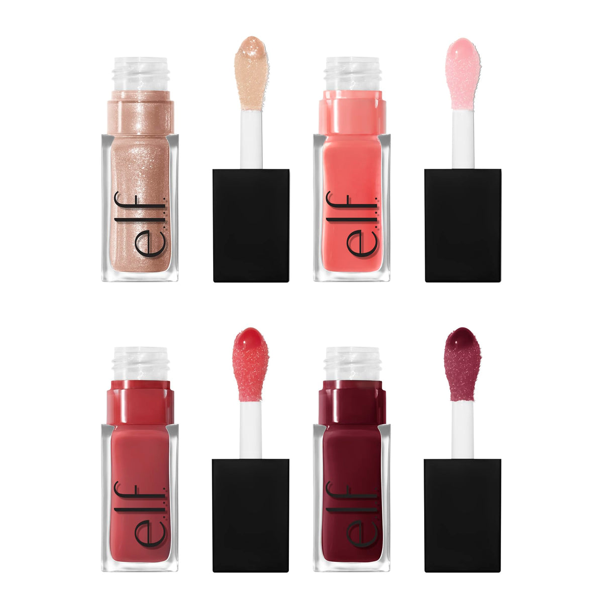 e.l.f. XXL cushion applicator close-up showing plush tip for smooth, even application benefit: effortless glide