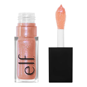 e.l.f. front packaging showing four Glow Reviver Lip Oil shades, easy selection