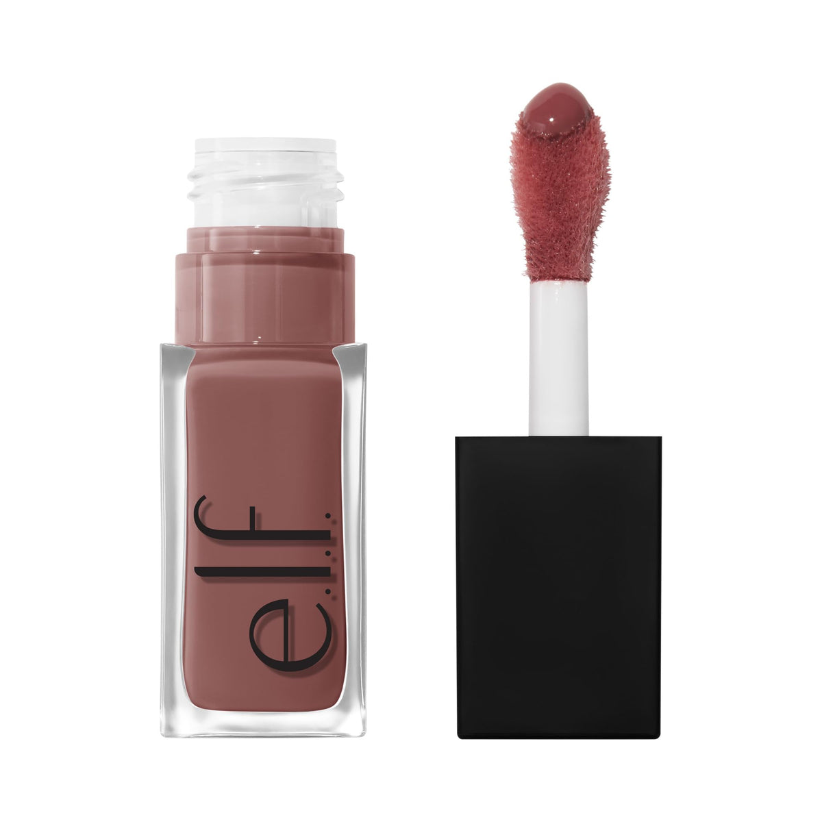 e.l.f. front view of Glow Reviver Plumping Lip Oil showing tube and color for instant shine