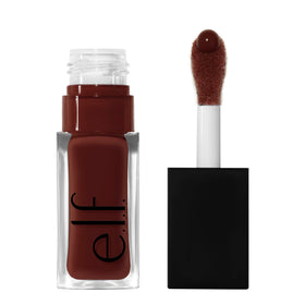 e.l.f. front packaging showing glossy tinted lip oil — high-shine finish