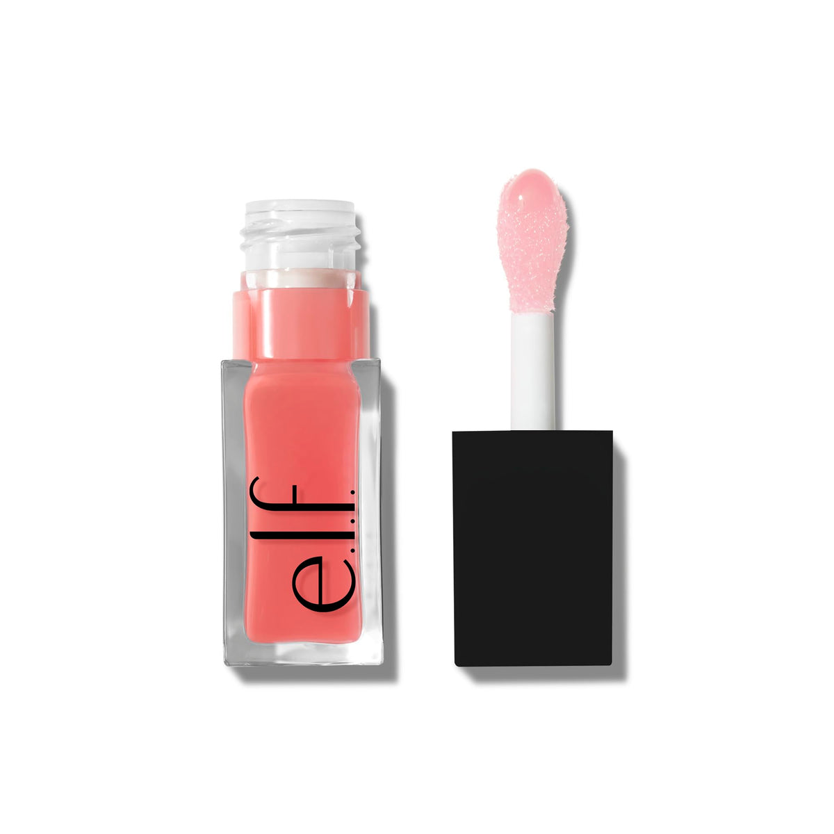 e.l.f. front packaging showing tinted lip oil for glossy hydration