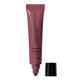 e.l.f. front packaging showing tinted balm and brand benefit of glossy color