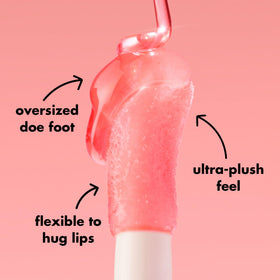 e.l.f. ingredients display with jojoba and apricot oils showing nourishing formulation benefit