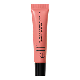 e.l.f. Glow Reviver ingredients label closeup showing butter and hyaluronic benefits