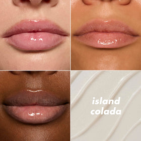 e.l.f. open twist-up balm melting texture close-up for smooth application benefit