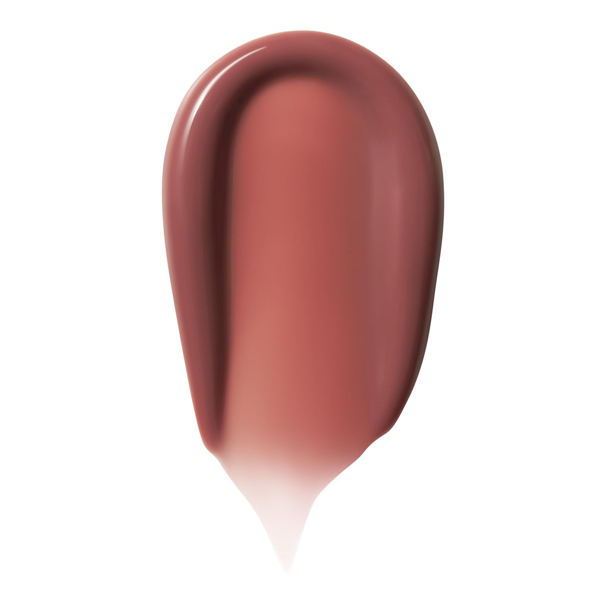 e.l.f. lip oil layered over matte lipstick showing added shine and dimensional plump
