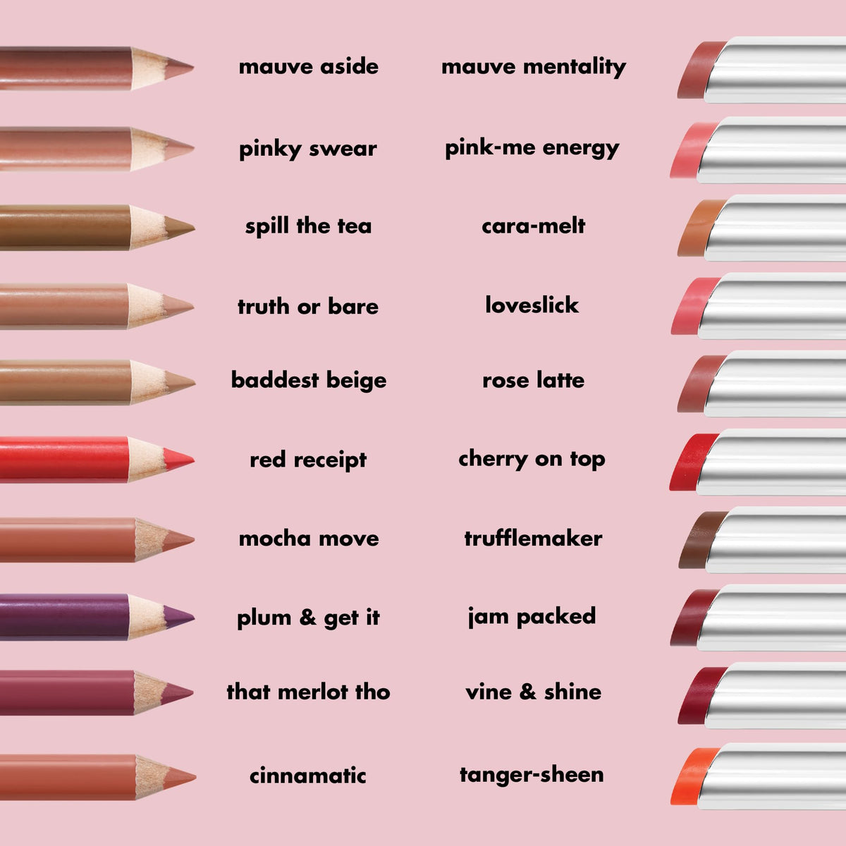 e.l.f. Slipstick multiple shades displayed showing shade variety and layering benefit