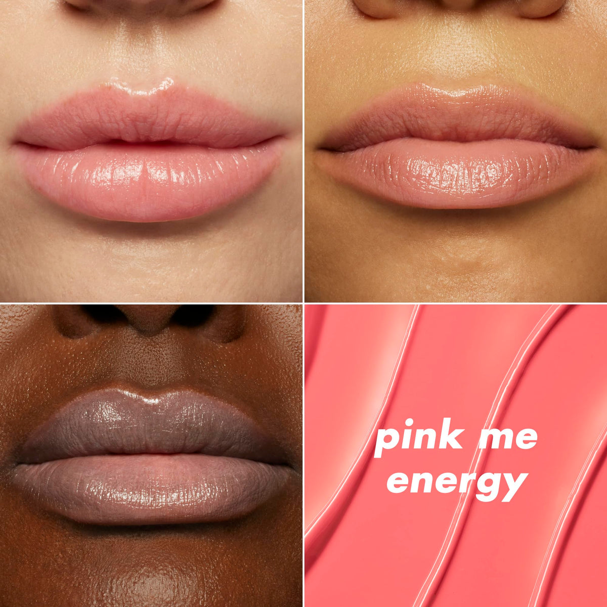 e.l.f. swatch of Pink-Me Energy on hand showing true color payoff and buildability
