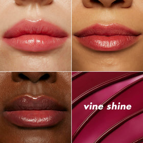 e.l.f. row of shades illustrating color choices and customizable payoff
