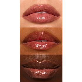 e.l.f. lip oil texture close-up highlighting glossy, non-sticky finish