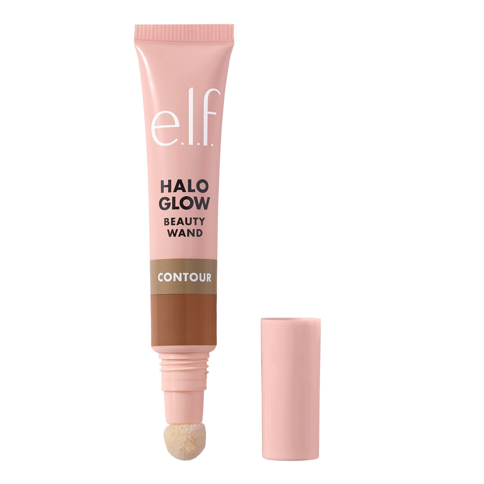 e.l.f. Halo Glow Contour wand front packaging showing product and shade