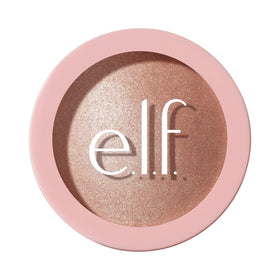 e.l.f. halo glow compact front view showing sleek packaging and glow