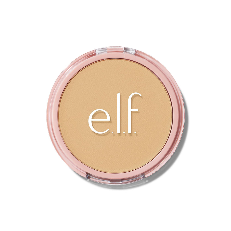 e.l.f. Halo Glow front compact showing sleek packaging and travel-ready design