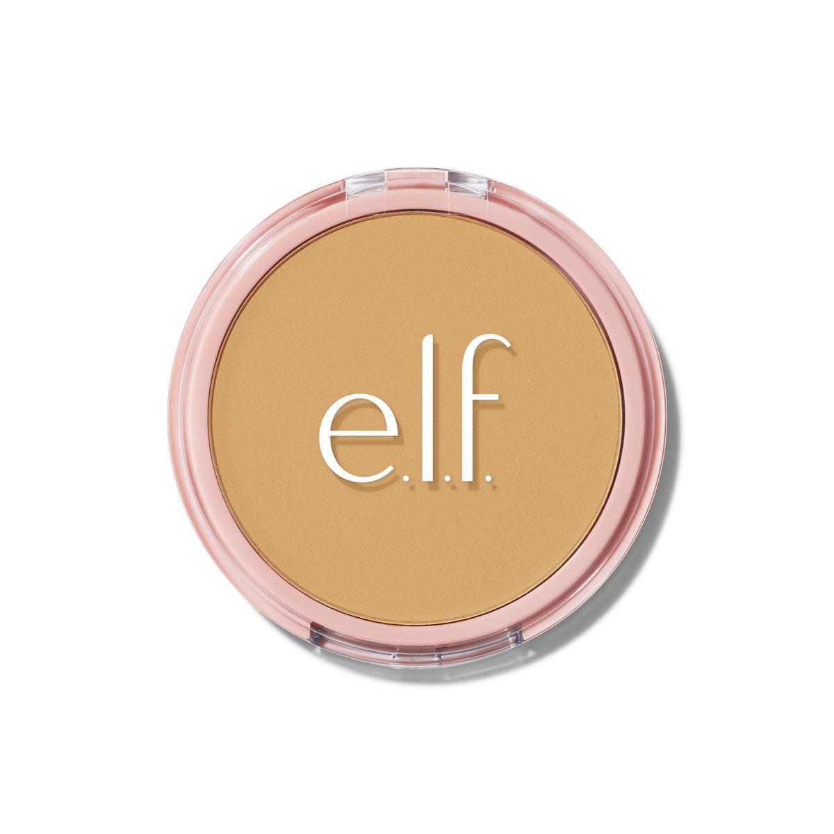 e.l.f. front compact showing product and mirror for easy touch-ups
