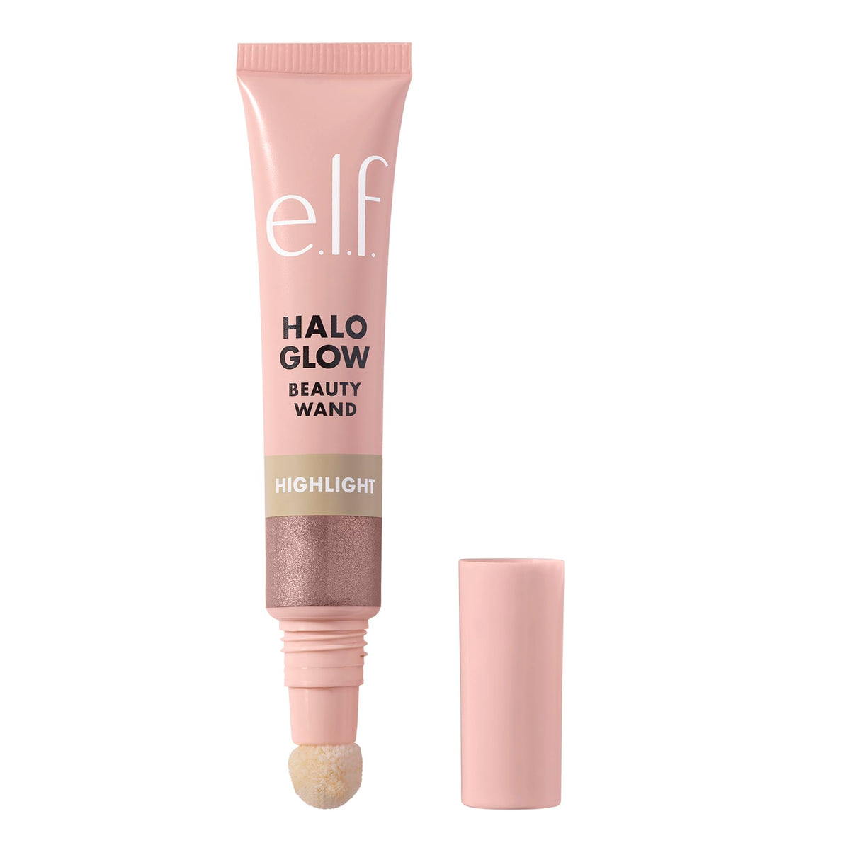 e.l.f. Halo Glow front packaging showing product name and rose quartz shade benefit instant glow