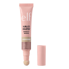 e.l.f. Halo Glow front packaging showing product name and rose quartz shade benefit instant glow