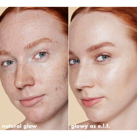 e.l.f. Halo Glow on bathroom vanity in lifestyle shot for everyday use inspiration