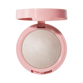 e.l.f. model with glow on cheekbone demonstrating flattering finish