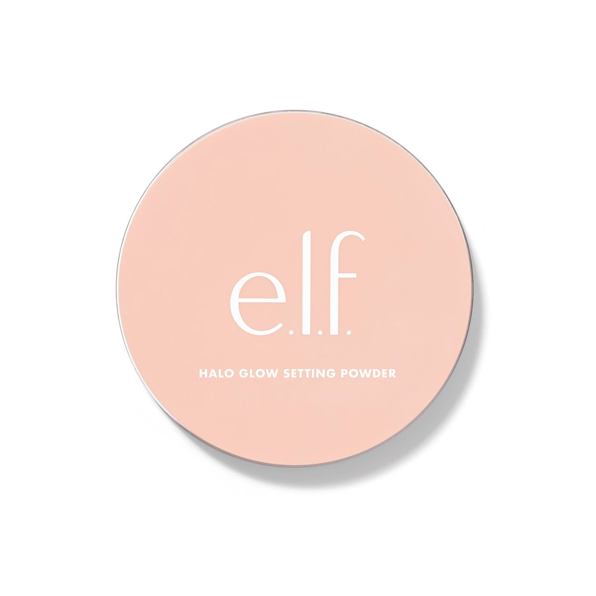 e.l.f. Halo Glow powder texture close-up revealing silky, blurring particles for soft finish