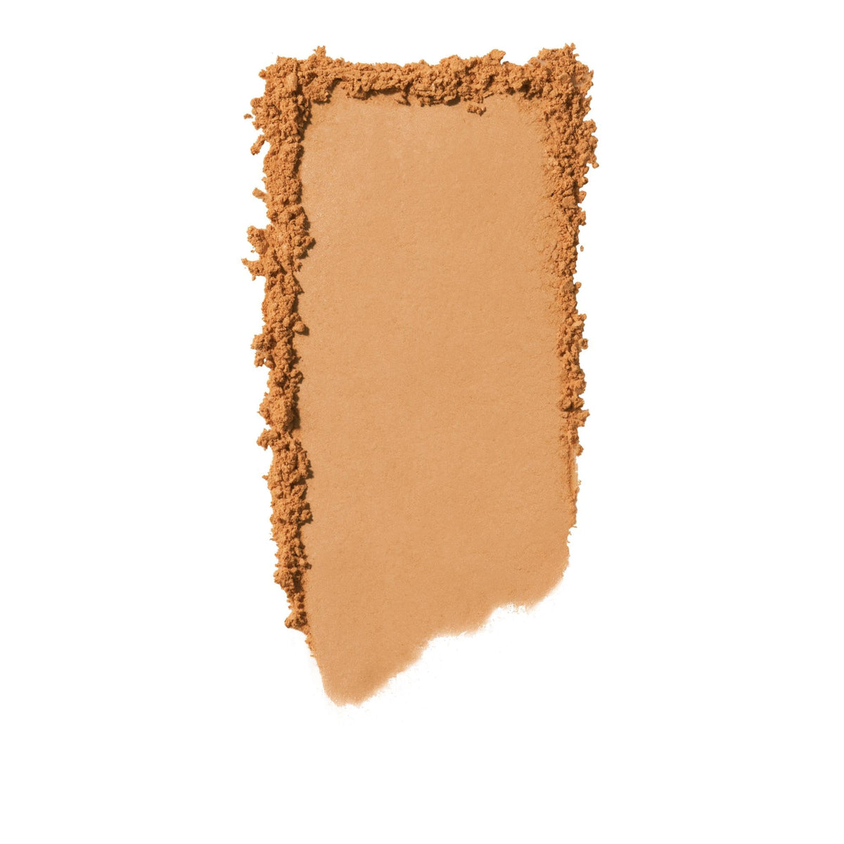 e.l.f. included velour puff and mirror demonstrating convenience
