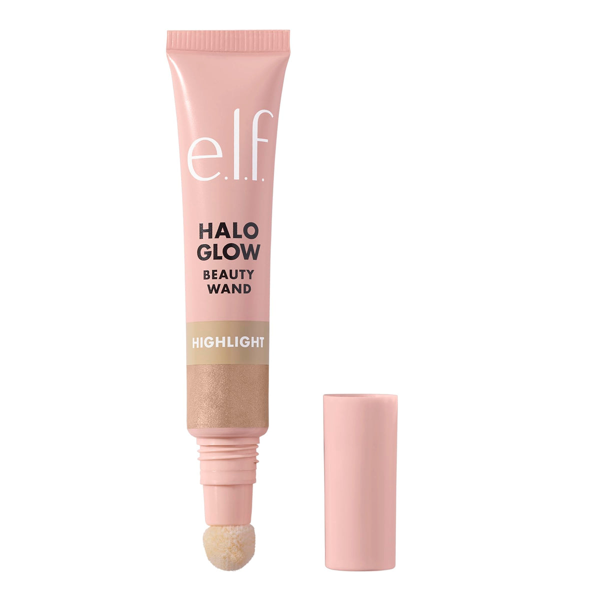 e.l.f. Halo Glow wand front packaging showing product and shade