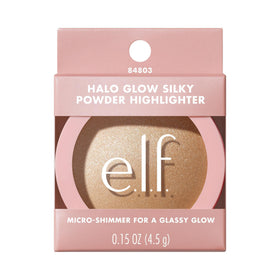 e.l.f. macro of micro-shimmer particles illustrating fine-milled reflective effect