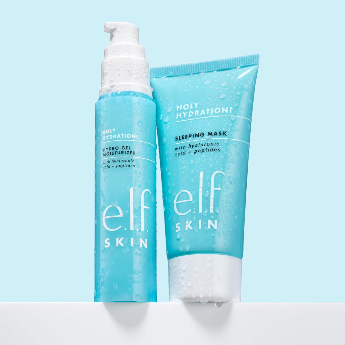 e.l.f. product being applied on hand demonstrating easy spreadability