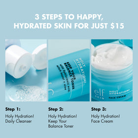 e.l.f. cleanser texture close-up illustrating gentle foam and hydrating finish