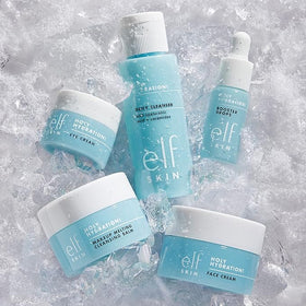 e.l.f. Holy Hydration makeup melting cleansing balm swipe melts makeup for easier removal