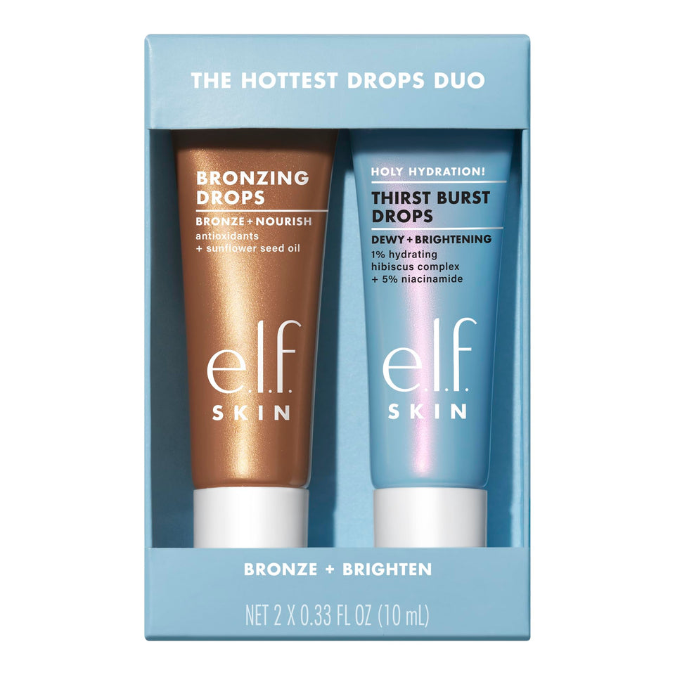 e.l.f. Holy Hydration duo front packaging showing set benefit