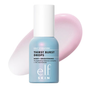 e.l.f. front bottle shot showing sleek packaging and immediate glow benefit