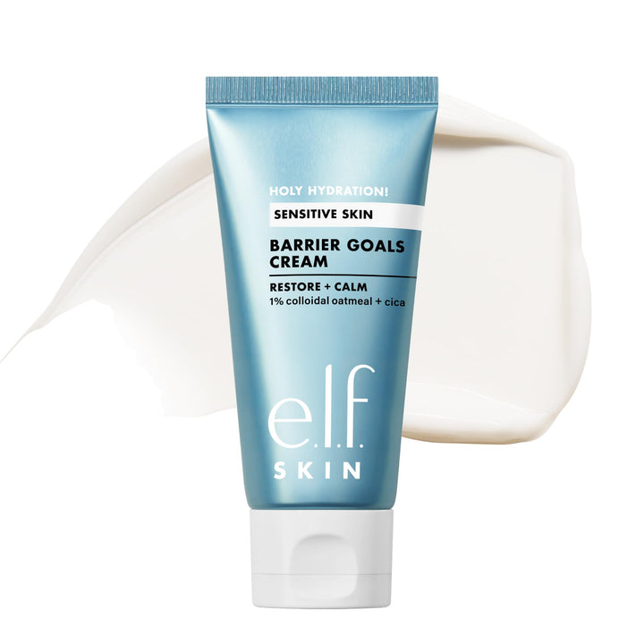 e.l.f. jar front view showing product and hydration benefit