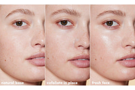e.l.f. product in hand demonstrating simple, quick at-home use