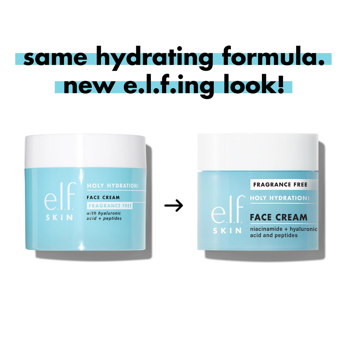 e.l.f. applying cream to hand demonstrating smooth spreadability and non-greasy finish