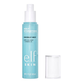 e.l.f. bottle in hand to show 2.7 fl oz travel-friendly size and portability