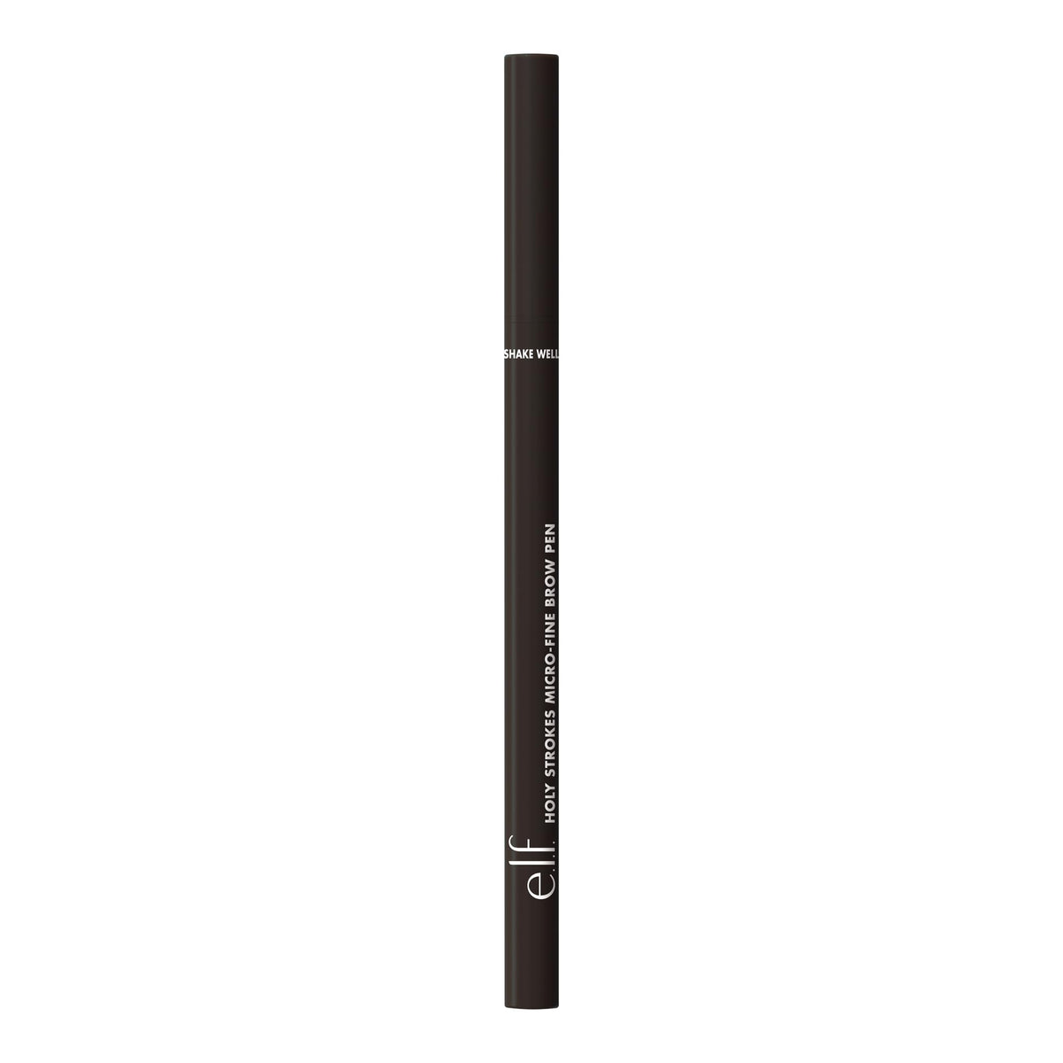 e.l.f. pigment swatches on paper illustrating buildable, natural espresso tone
