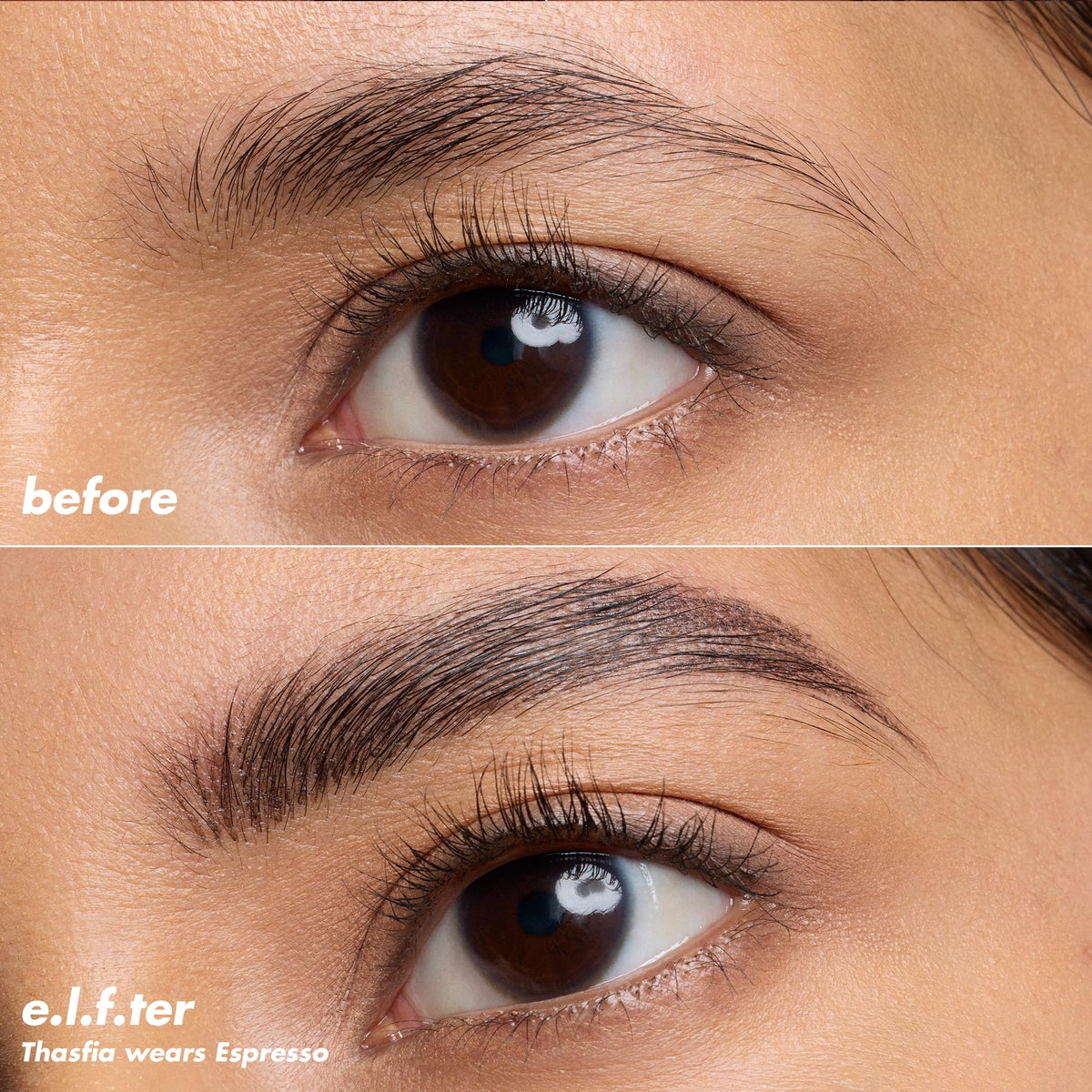 e.l.f. close-up of micro-fine tip for precise hair-like strokes and control