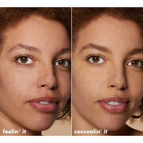 e.l.f. label close-up highlighting shade Medium Neutral and finish