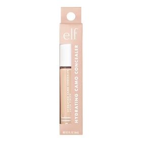 e.l.f. before and after under-eye comparison showing natural concealment