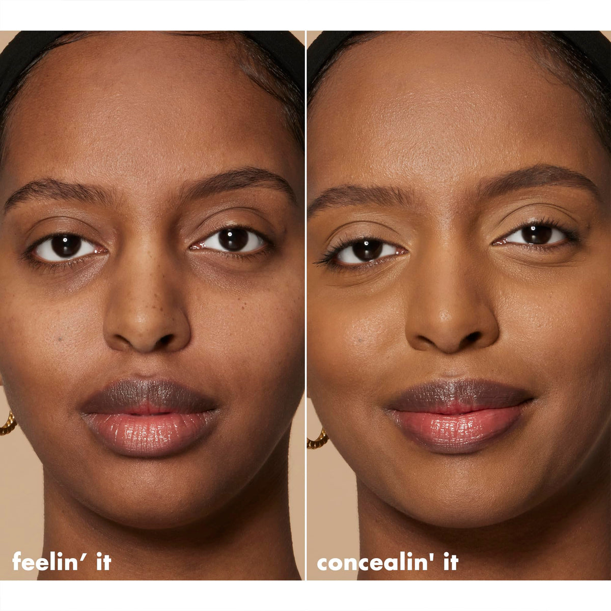 e.l.f. concealer swatched on arm to show true Tan Walnut shade match