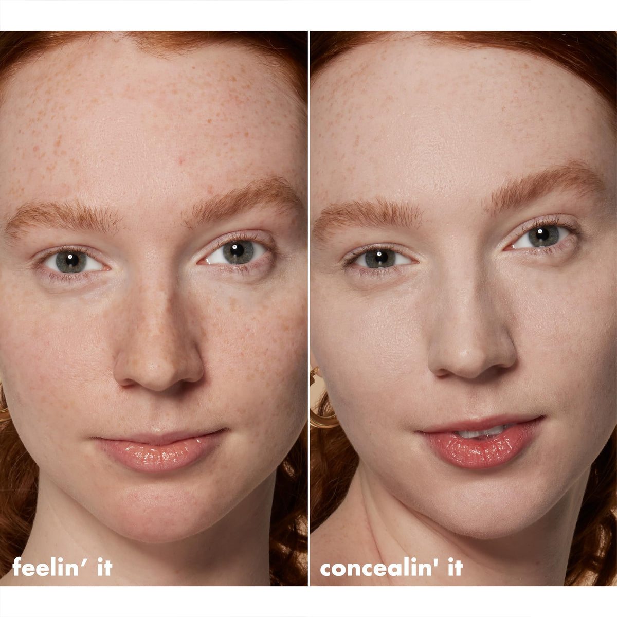 e.l.f. close-up of creamy texture highlighting blendable, hydrating finish