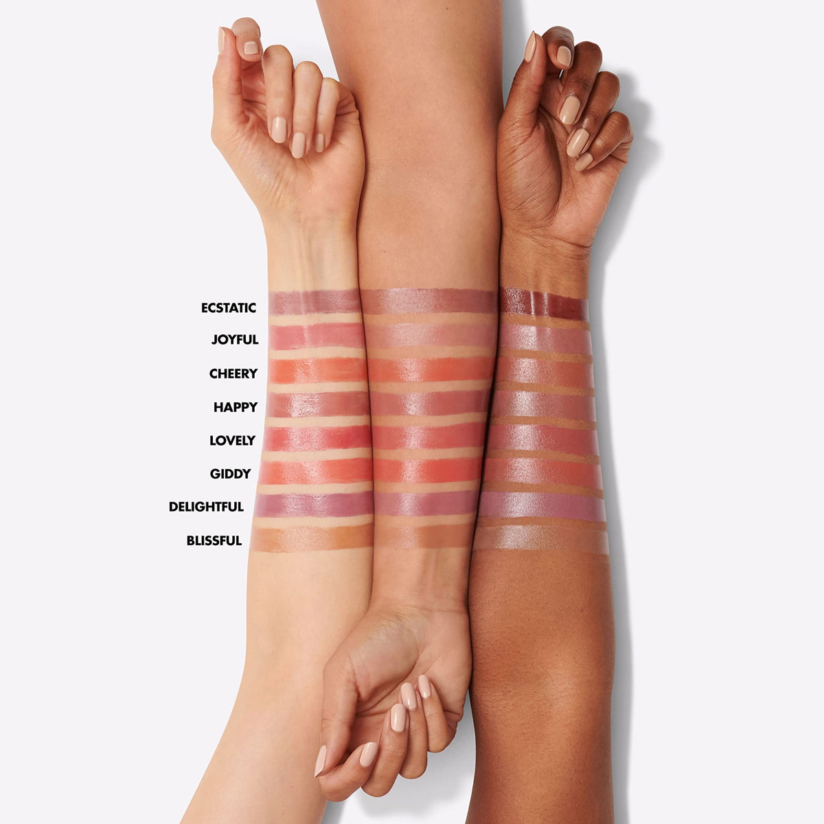 e.l.f. Ecstatic Deep Berry tube highlighting deep berry color