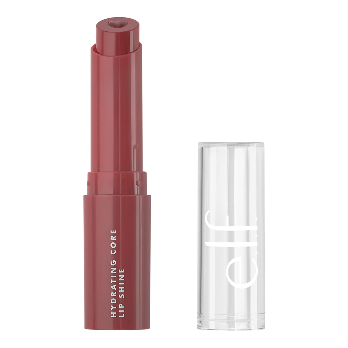e.l.f. front packaging showing dusty rose balm and branding, easy grab-and-go